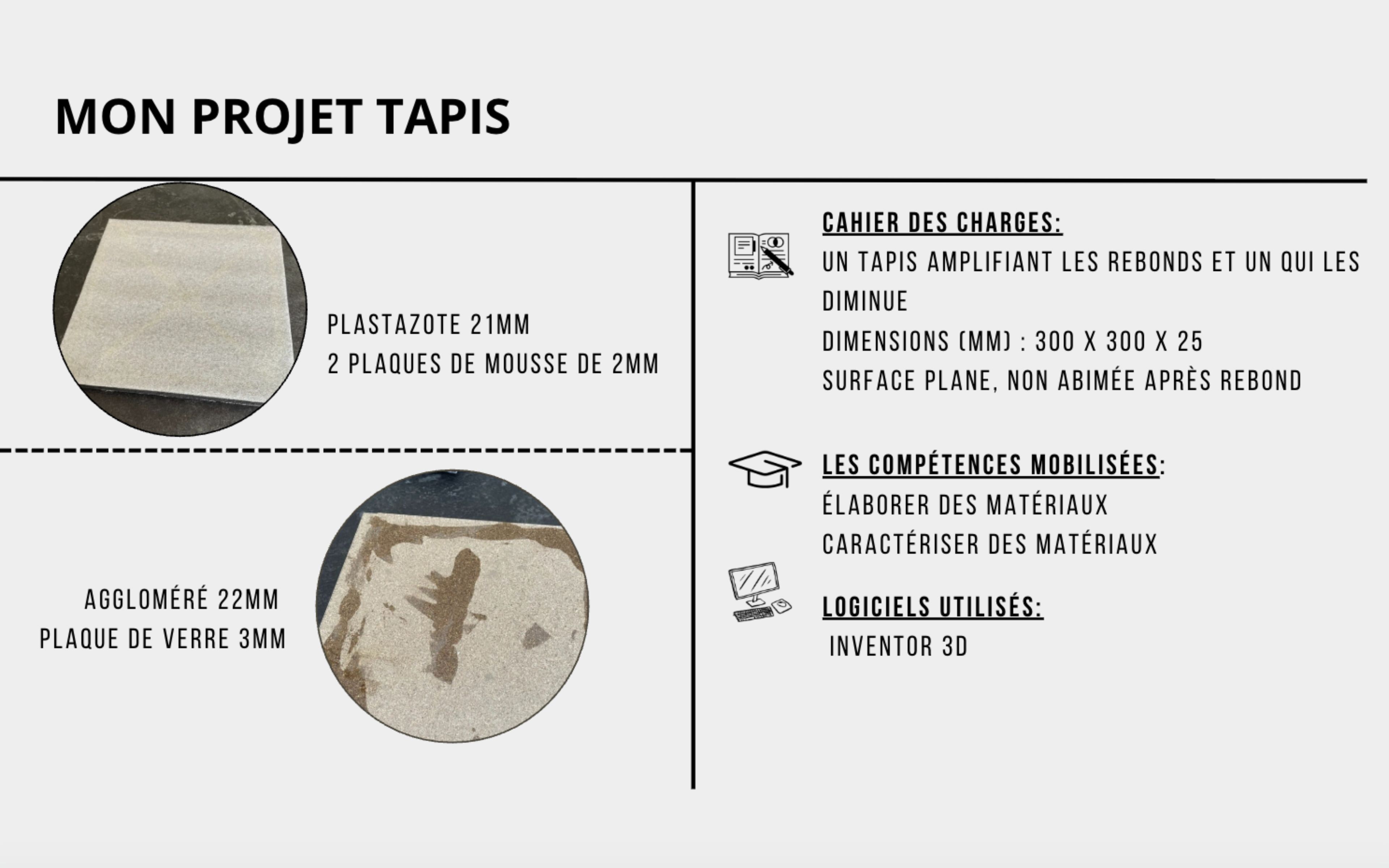 Projet première année Tapis
